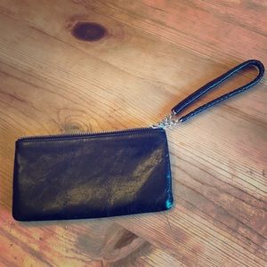 Hobo leather wristlet